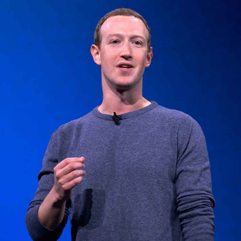 Mark Zuckerberg is the inspirational leader of Facebook.